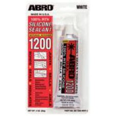 ABRO Silicone 1200 White - Άσπρη Σιλικόνη Σωληνάριο 85 ml